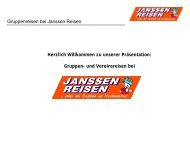 Folie 1 - Janssen-Reisen aus Wittmund