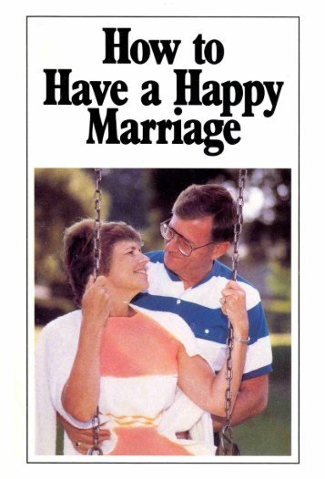 How To Have A Happy Marriage PDF - Church of God Faithful Flock