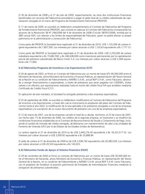 memoria2010.pdf - Banco de Desarrollo Productivo