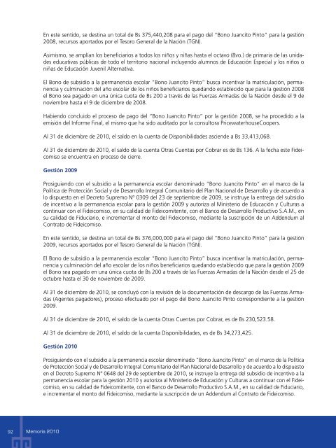 memoria2010.pdf - Banco de Desarrollo Productivo