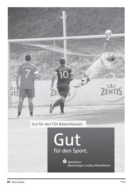 20150705 Stadionzeitung Ehrmann Regionalauswahl - SC Freiburg 