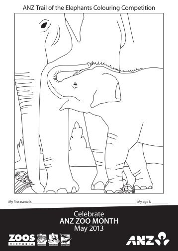 Kids Colouring Competition - Zoos Victoria