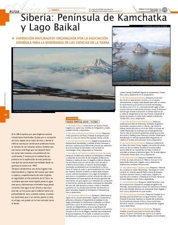 Siberia: PenÃ­nsula de Kamchatka y Lago Baikal - Viajes Mundo Amigo