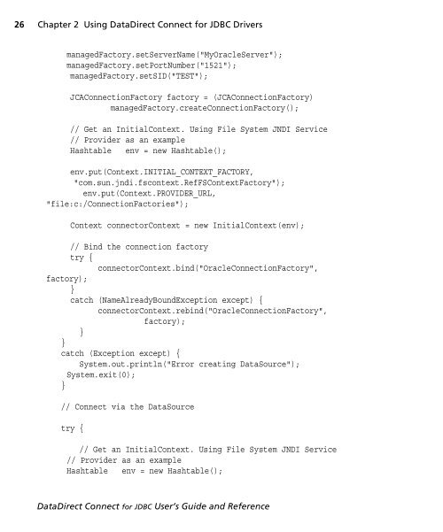 DataDirect Connect for JDBC User's Guide and ... - Stylus Studio