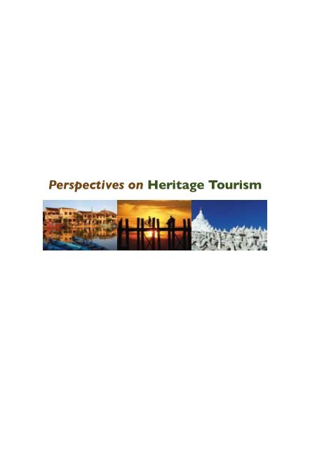 Perspectives on Heritage Tourism - Seameo-SPAFA