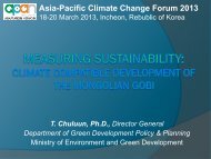 Asia-Pacific Climate Change Forum 2013 - Asia Pacific Adaptation ...