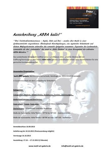 PDF Download | ABBA hallo Ausschreibung - Frau U.