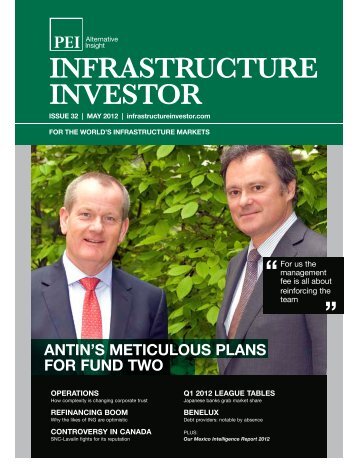 antin's meticulous plans for fund two - Antin Infrastructure Partners