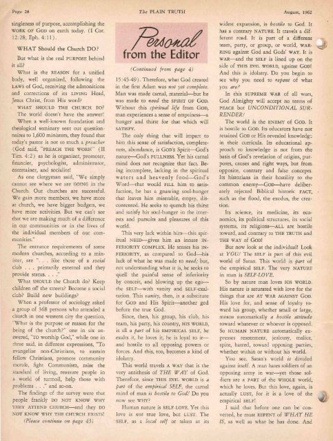 Plain Truth 1962 (Vol XXVII No 08) Aug - Lcgmn.com