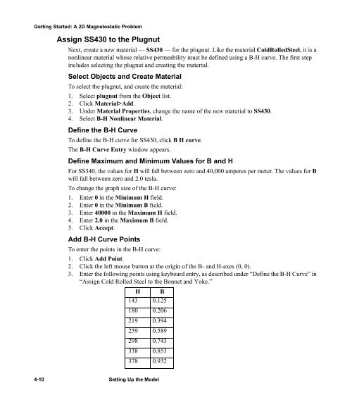 Maxwell SV Getting Started: A 2D Magnetostatic Problem - LES