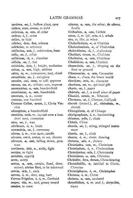 Scanlon's Latin Grammar - Essan.org