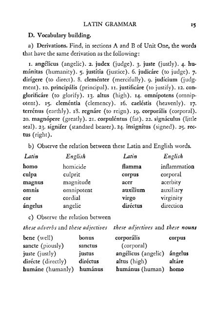 Scanlon's Latin Grammar - Essan.org