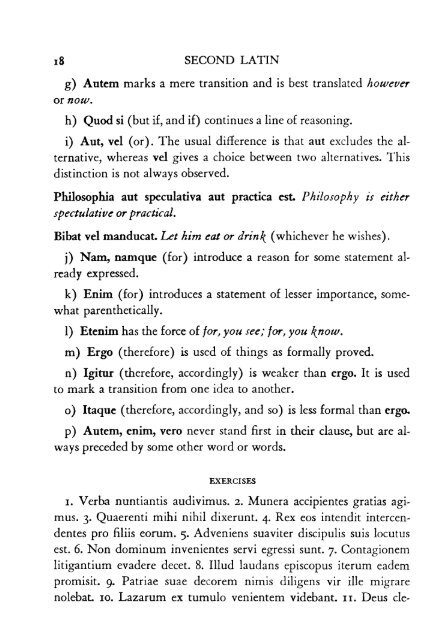 Scanlon's Latin Grammar - Essan.org