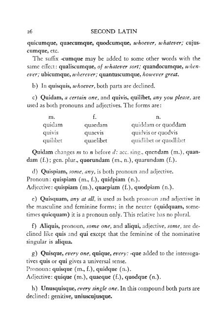 Scanlon's Latin Grammar - Essan.org