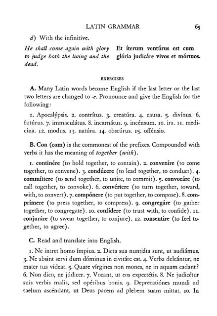 Scanlon's Latin Grammar - Essan.org