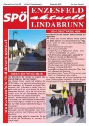 www .enzes fe ld -lin dab ru nn .spoe .at - SPÃ Enzesfeld-Lindabrunn