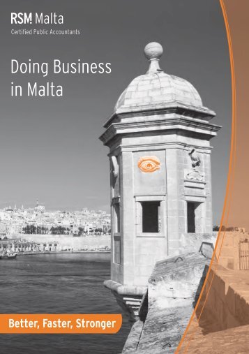 Doing Business in Malta - RSM International