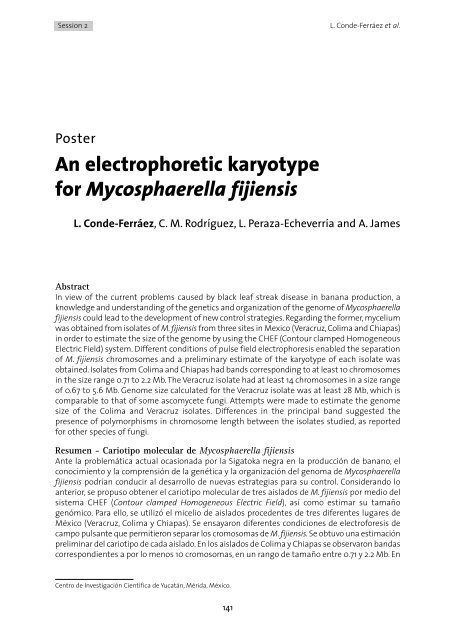 Mycosphaerella leaf spot diseases of bananas - CBS
