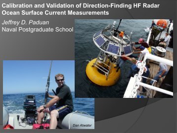 Calibration and Validation of Direction-Finding HF Radar Ocean ...