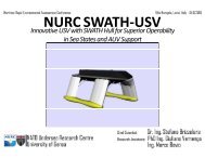 NURC SWATH-USV