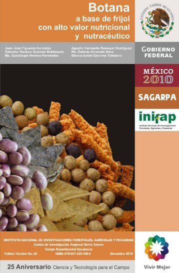 Botana a base de frijol con alto valor nutricional ... - INIFAP Zacatecas
