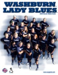 2009 Media Guide - Washburn Athletics