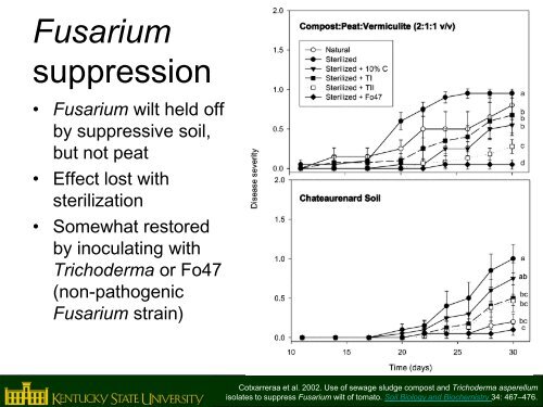 Disease Suppressive Soil