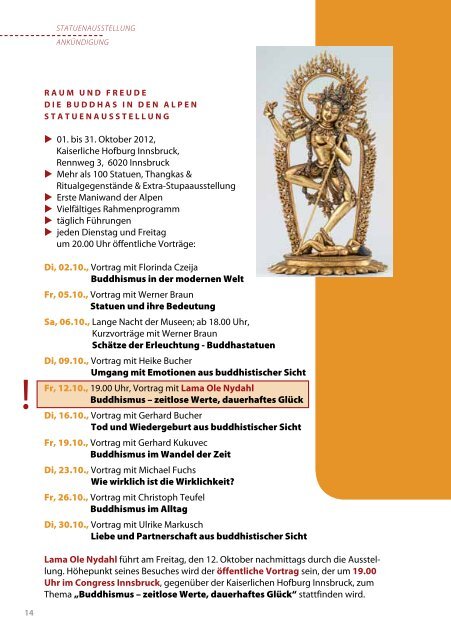 Buddhistische Zentren - Diamantweg Buddhismus in Ãsterreich