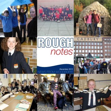 Download a PDF file of Rough Notes HERE - The Woodroffe School