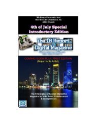 The IG Report Digital Magazine 4th Of July Inductory Edition