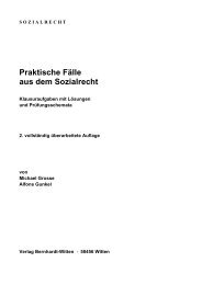 Blick ins Buch - Inhaltsverzeichnis als Pdf-Datei ... - Verlag Bernhardt