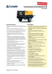 NOUVEAU Compresseur D'Air Mobile C 38 - sotradies