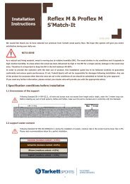 Reflex M & Proflex M Installation Instructions-Uk - Tarkett UK for ...