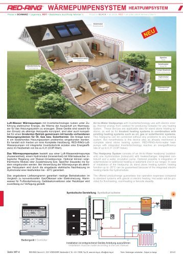 WärmEpUmpENSySTEm HEATpUmpSySTEm - Red-Ring Ges.mbH
