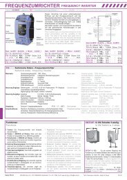 Frequenzumrichter Frequency inverter - Red-Ring Ges.mbH