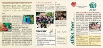 ADRA News Nr. 1/2011 - ADRA Ãsterreich