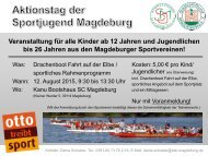 Aktionstag Drachenboot