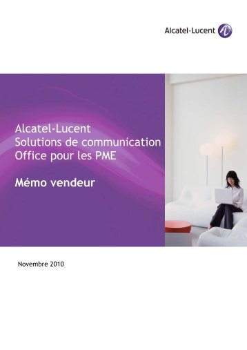 Alcatel-Lucent Solutions de communication Office pour PME Alcatel ...