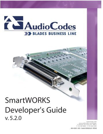 SmartWORKS Developer's Guide - Ai-Logix