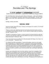 Socrates and The Apology - Richard Curtis