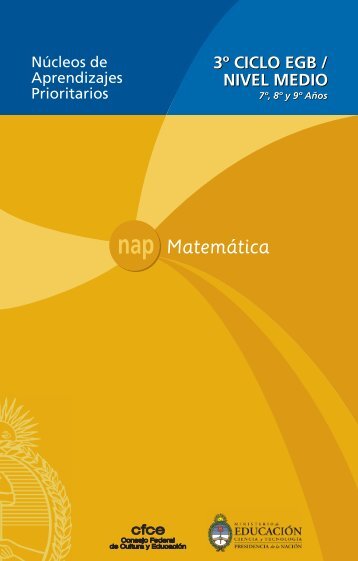 MatemÃ¡tica - Ministerio de EducaciÃ³n