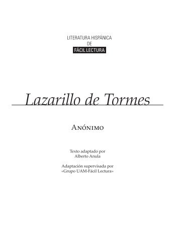 Lazarillo de Tormes - Sgel