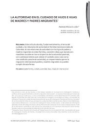 la autoridad en el cuidado de hijos e hijas de madres y padres ...