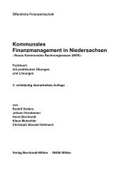 Kommunales Finanzmanagement in Niedersachsen