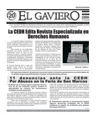 La CEDH Edita Revista Especializada en Derechos Humanos