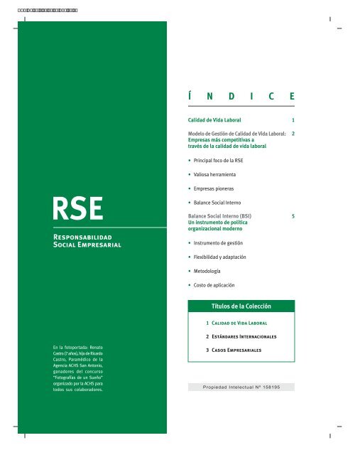 RSE N1 - Mapeo de Promotores de RSE