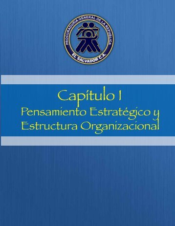 Capitulo I.pdf - ProcuradurÃ­a General de la RepÃºblica de El Salvador