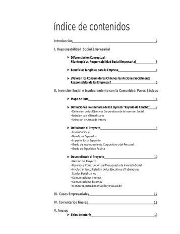 Acercando la Empresa a la Comunidad - Mapeo de Promotores de ...