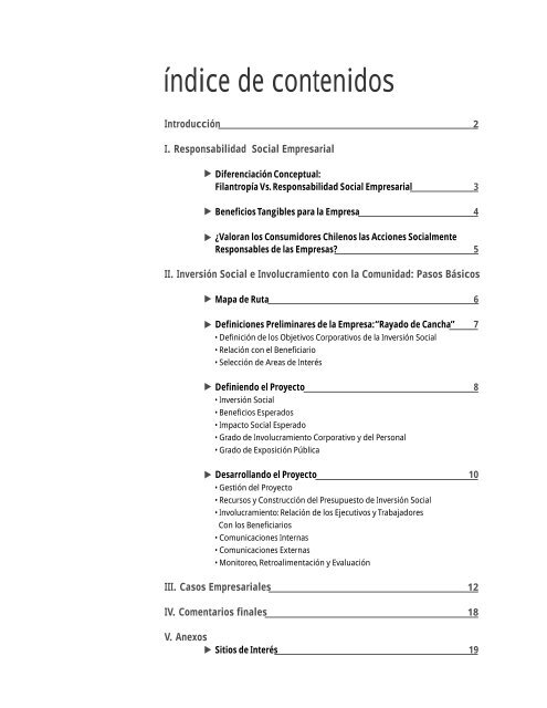 Acercando la Empresa a la Comunidad - Mapeo de Promotores de ...