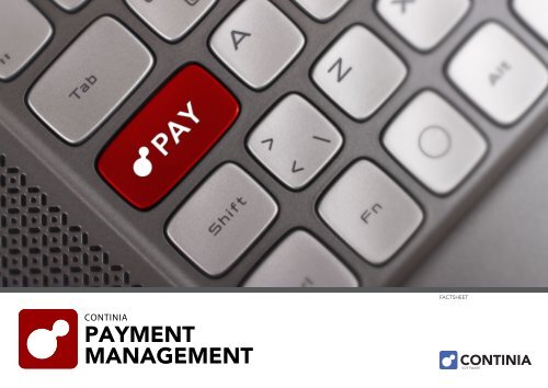 PAYMENT MANAGEMENT - Continia